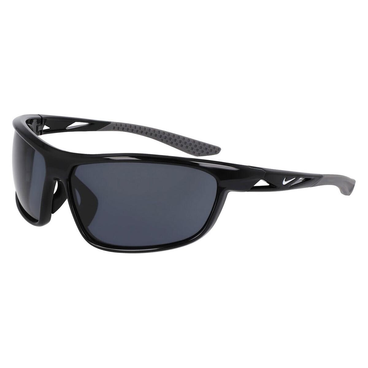 Nike Windtrack Run EV24003 Men Sunglasses Black 68mm - Frame: Black, Lens: Gray