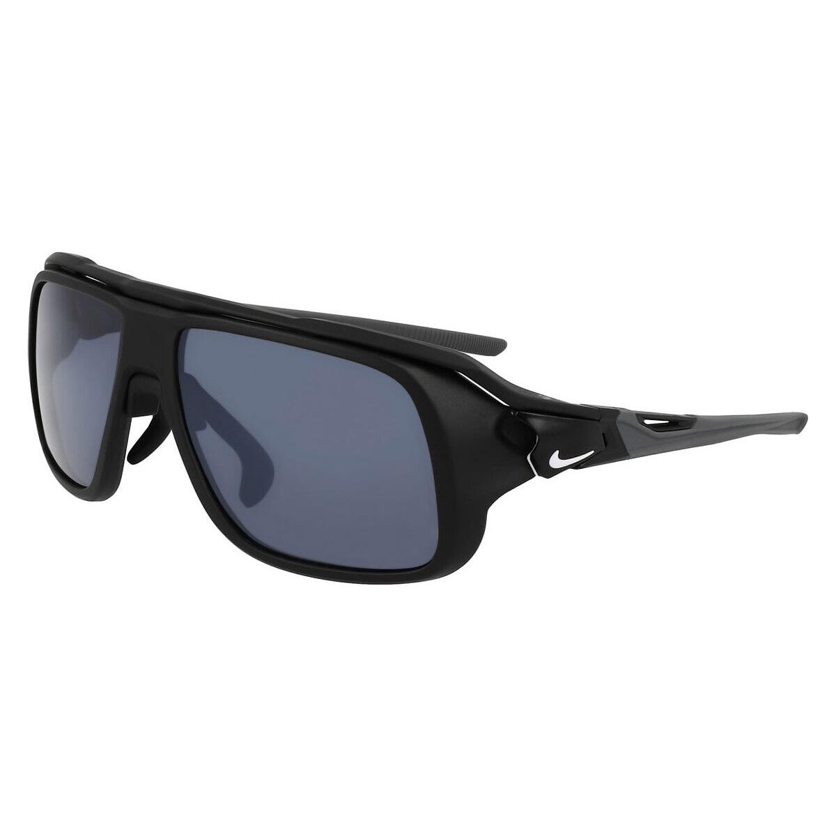 Nike Flyfree Soar EV24001 Men Sunglasses Matte Black/gray 59mm - Frame: Matte Black/Gray, Lens: Road Tint