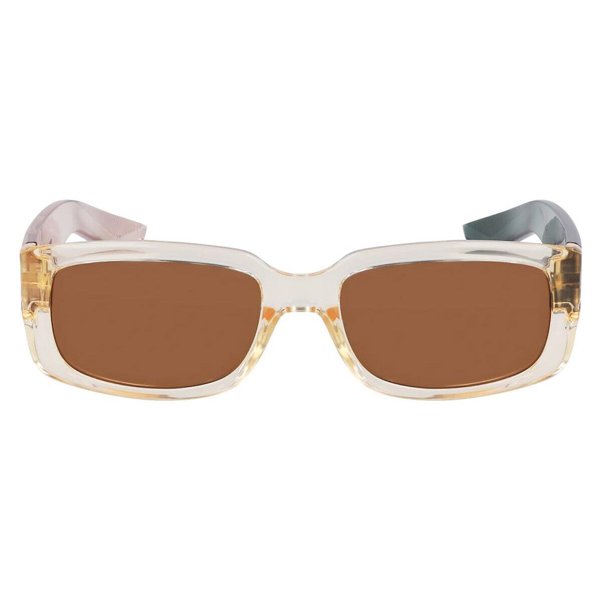 Nike Variant I EV24013 Men Sunglasses Coconut Milk 56mm - Frame: Coconut Milk, Lens: Brown