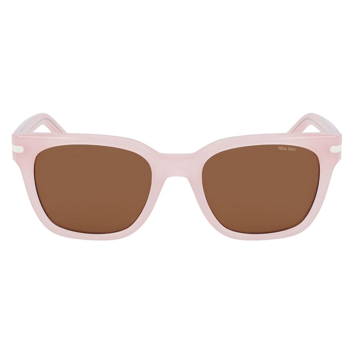 Nike Crescent II EV24018 Women Sunglasses Milky Blush 52mm - Frame: Milky Blush, Lens: Brown