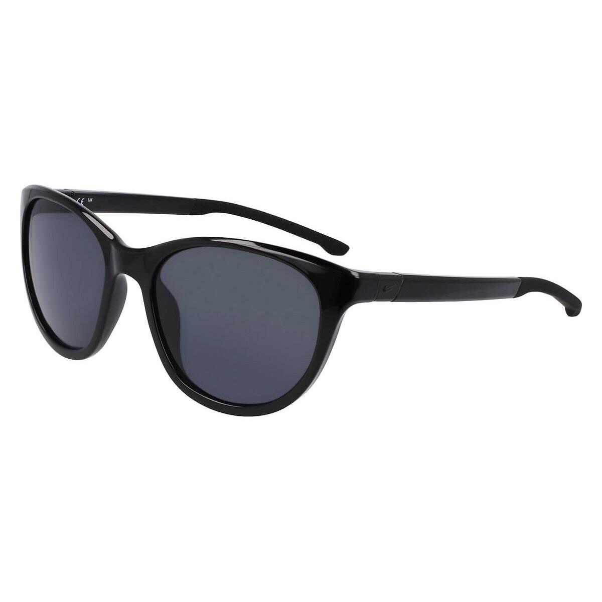 Nike City Hero S EV24007 Women Sunglasses Black 52mm - Frame: Black, Lens: Gray