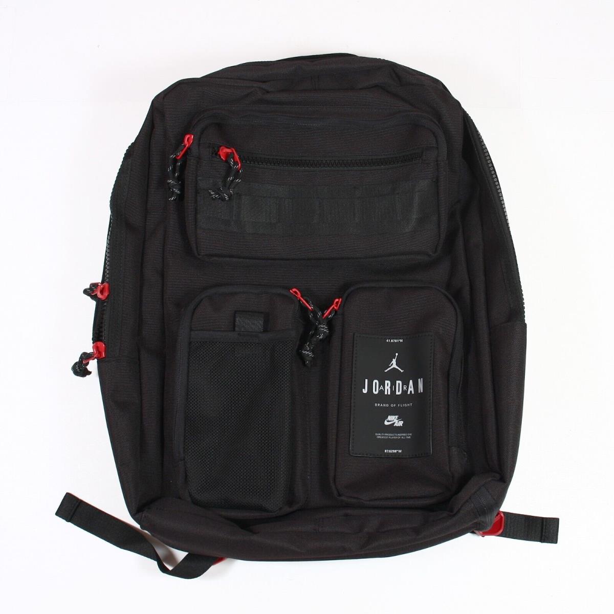 Jordan Air Hesi Backpack Nike App Limited Release Black MA0838 023 Unisex Black