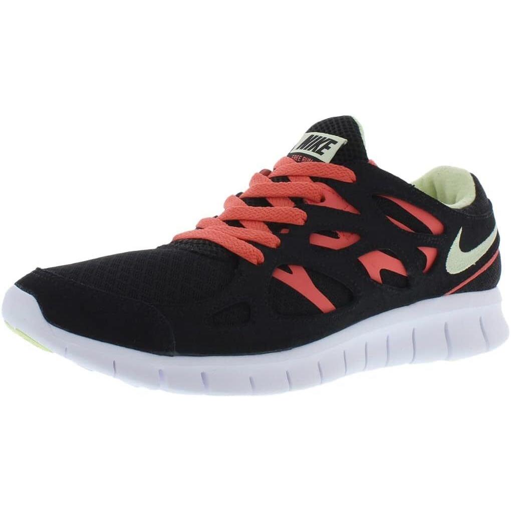 Nike Women`s Free Run 2 Black/orange 6