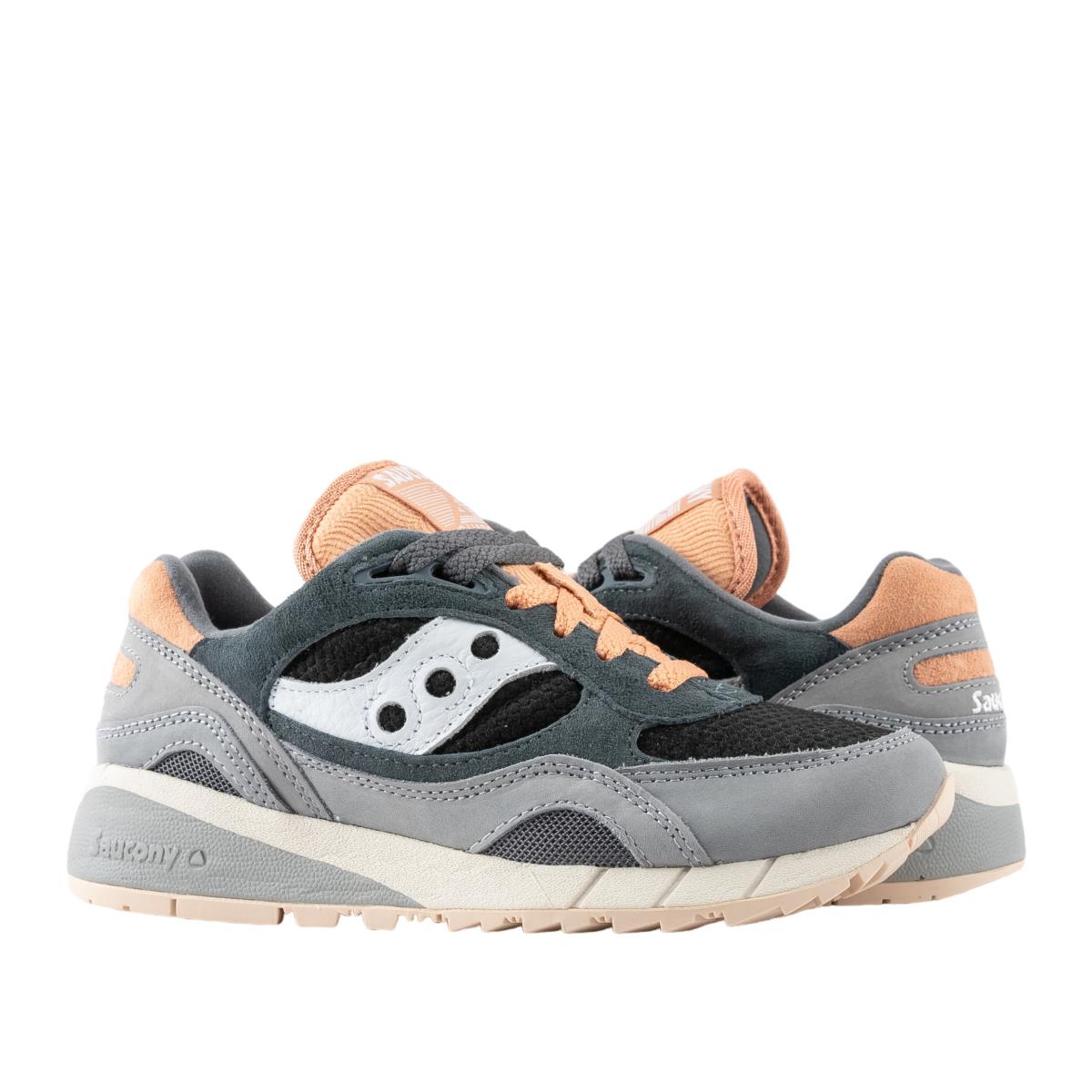 Saucony Originals Shadow 6000 Premium Women`s Running Shoes - Grey/Black