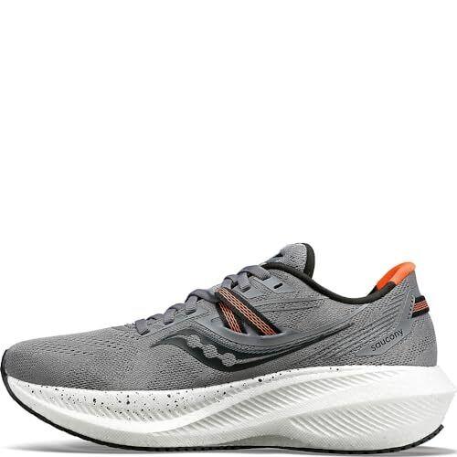 Saucony Women`s Triumph 20 Sneaker Gravel/zenith 5 - Gravel/Zenith