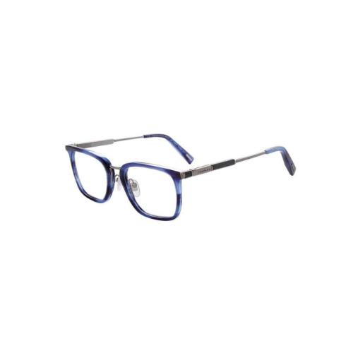 Chopard Man Eyeglasses VCH328 06WR 52 Wood Blue Havana Eyeglasses Frame