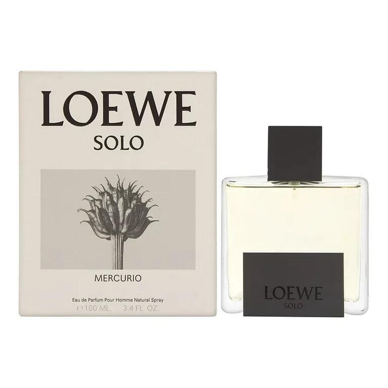 Solo Mercurio by Loewe 3.4oz Edp Men