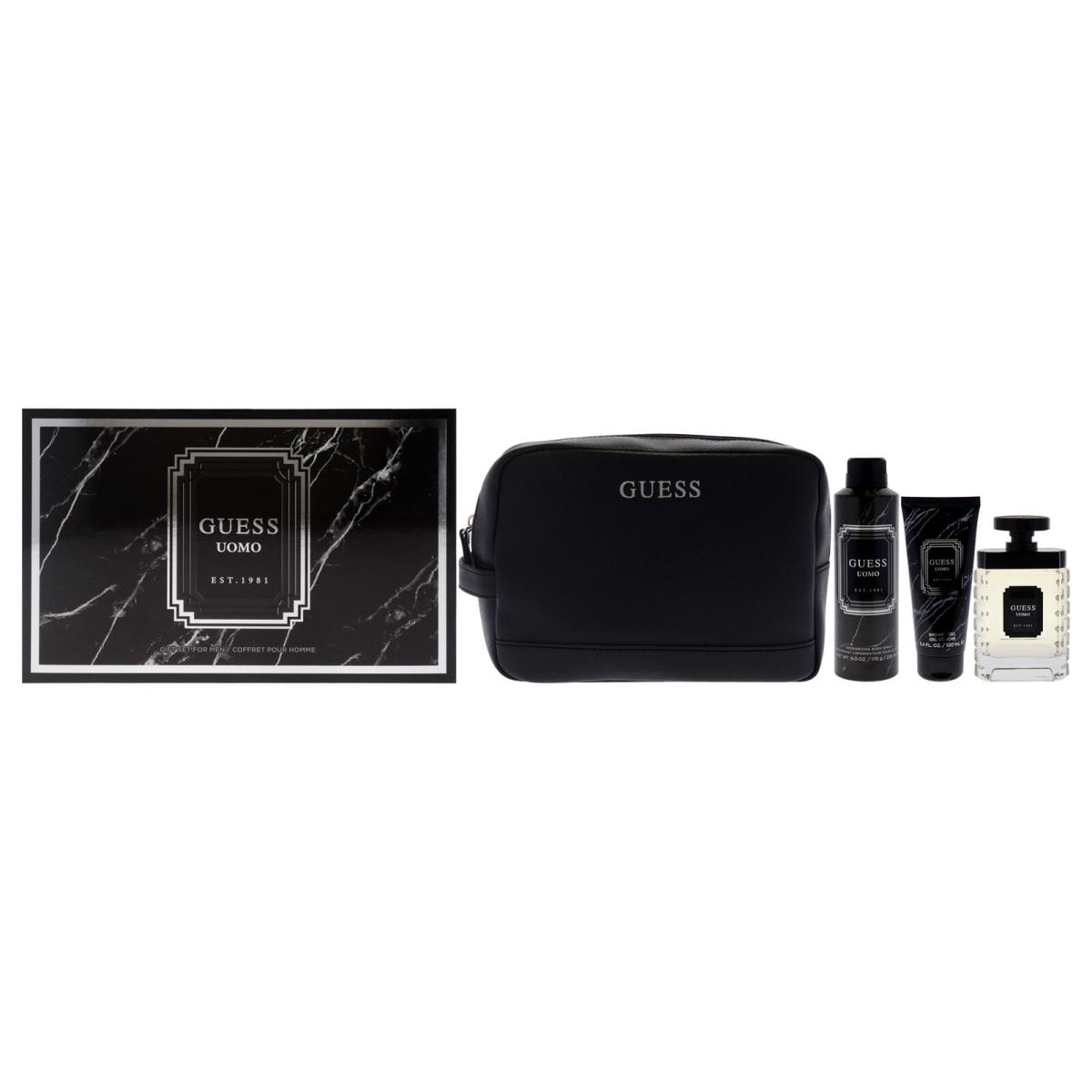 Guess Uomo by Guess For Men - 4 Pc Gift Set