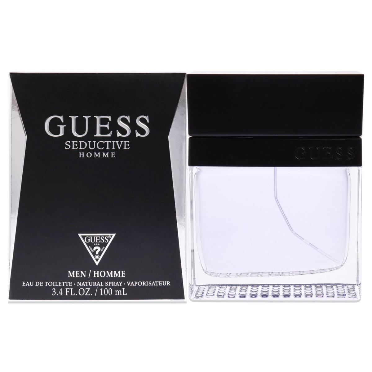 Pack of 2 Guess Seductive by Guess For Men - 3.4 oz Edt Spray