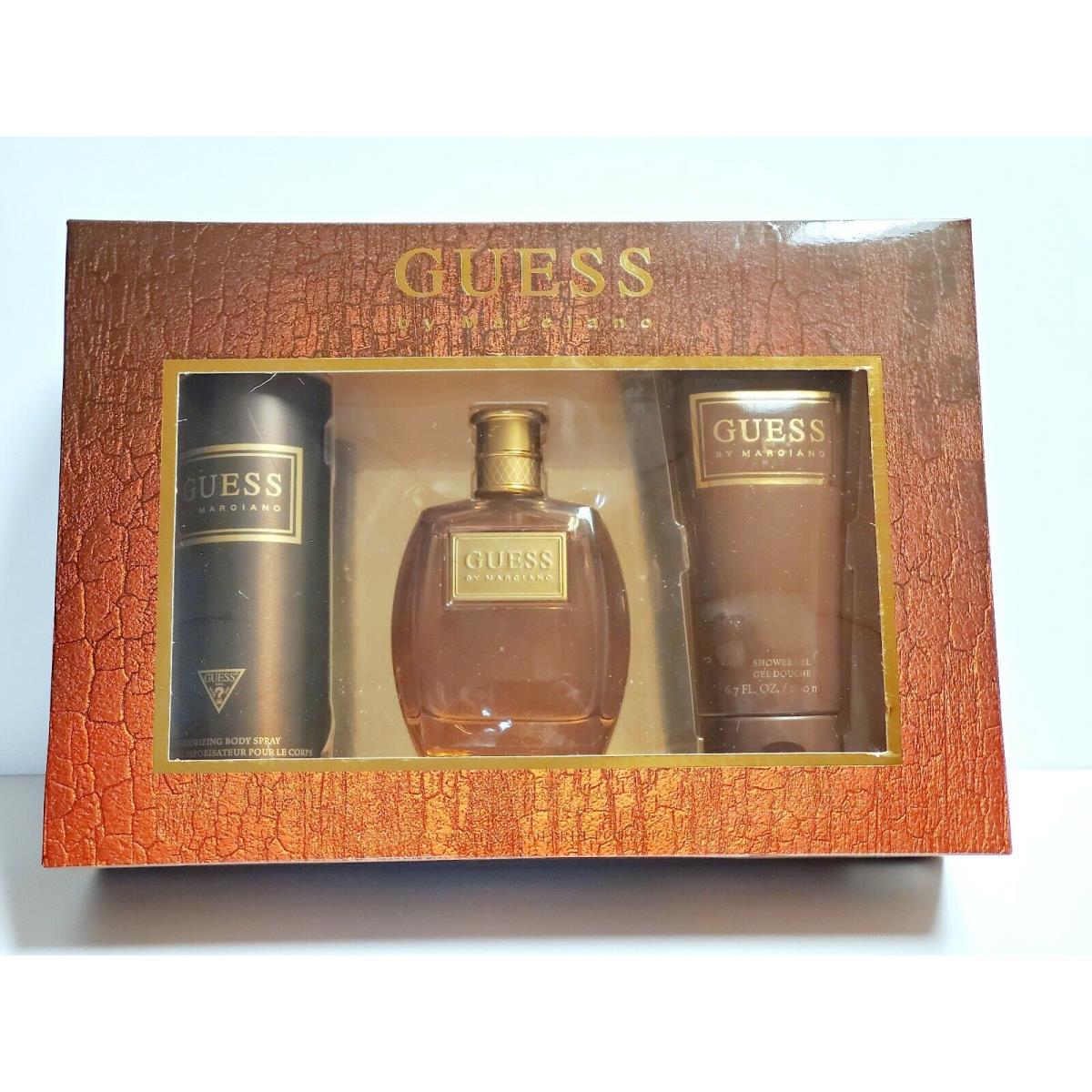 Guess Marciano by Guess 3 Piece Gift Set - 3.4 OZ Eau DE Toilette Spray Men