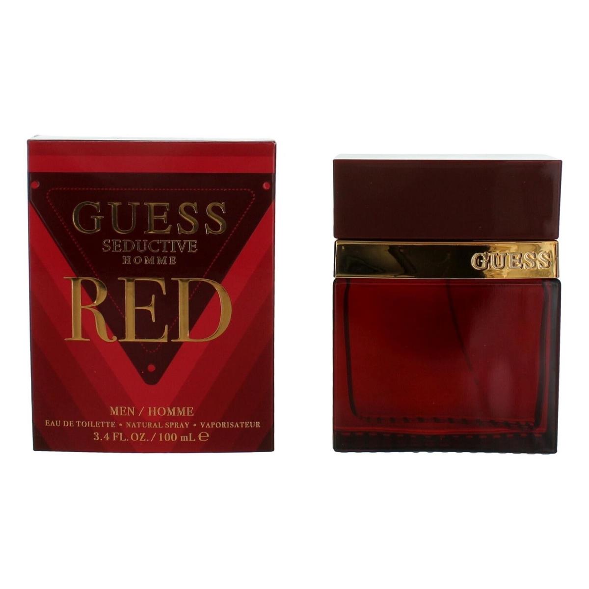 Guess Seductive Homme Red By Guess Edt Spray 3.4 Oz