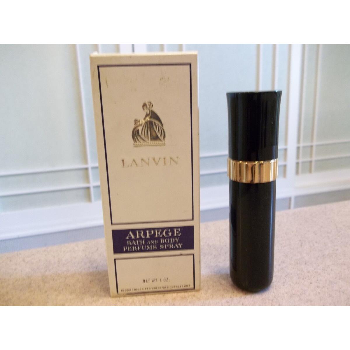 Vintage Lanvin Arpege Bath Body Perfume Spray 1 oz