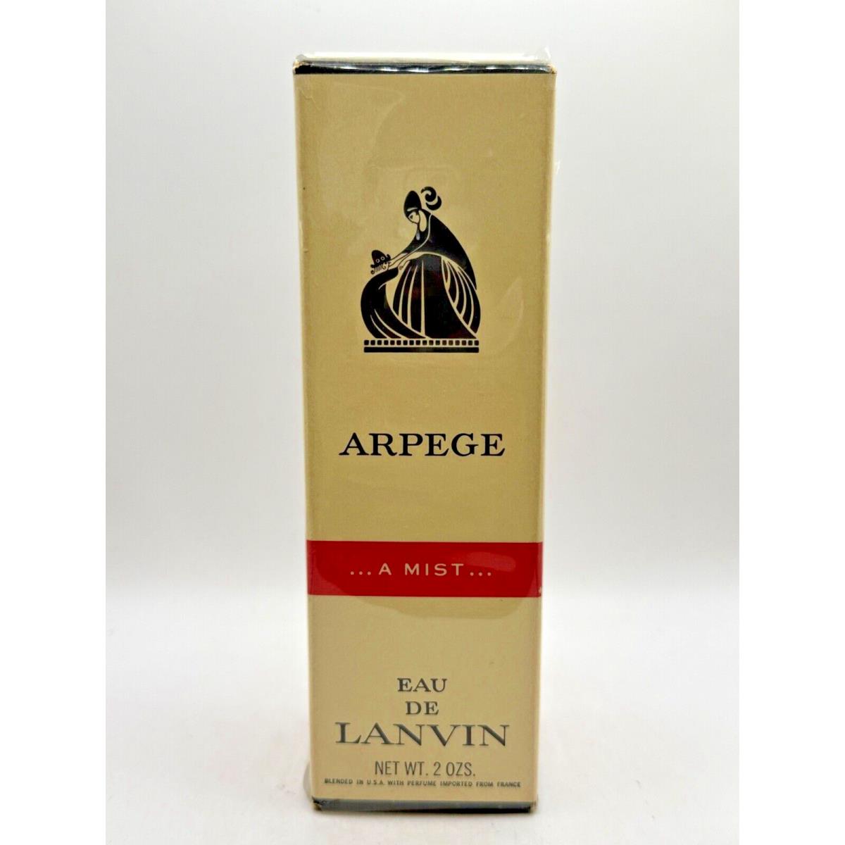 Arpege BY Lanvin 60ML Perfume Classic Mist Splash