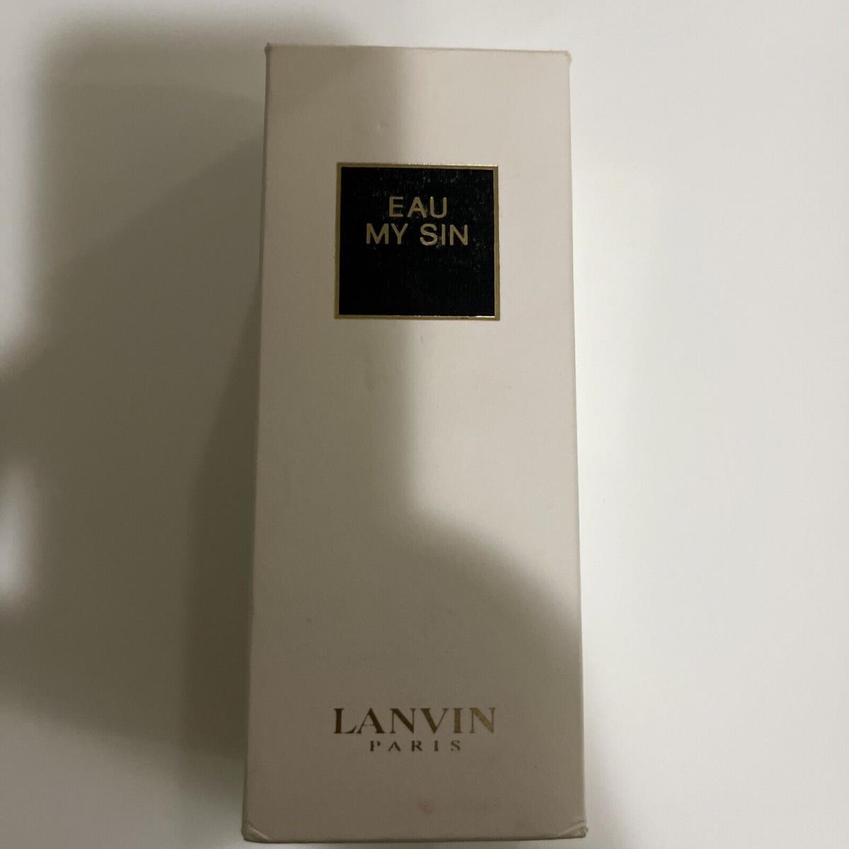 Eau MY Sin by Lanvin Women Perfume Edt Splash 6.8 Oz/200 Ml. Nib. Rare