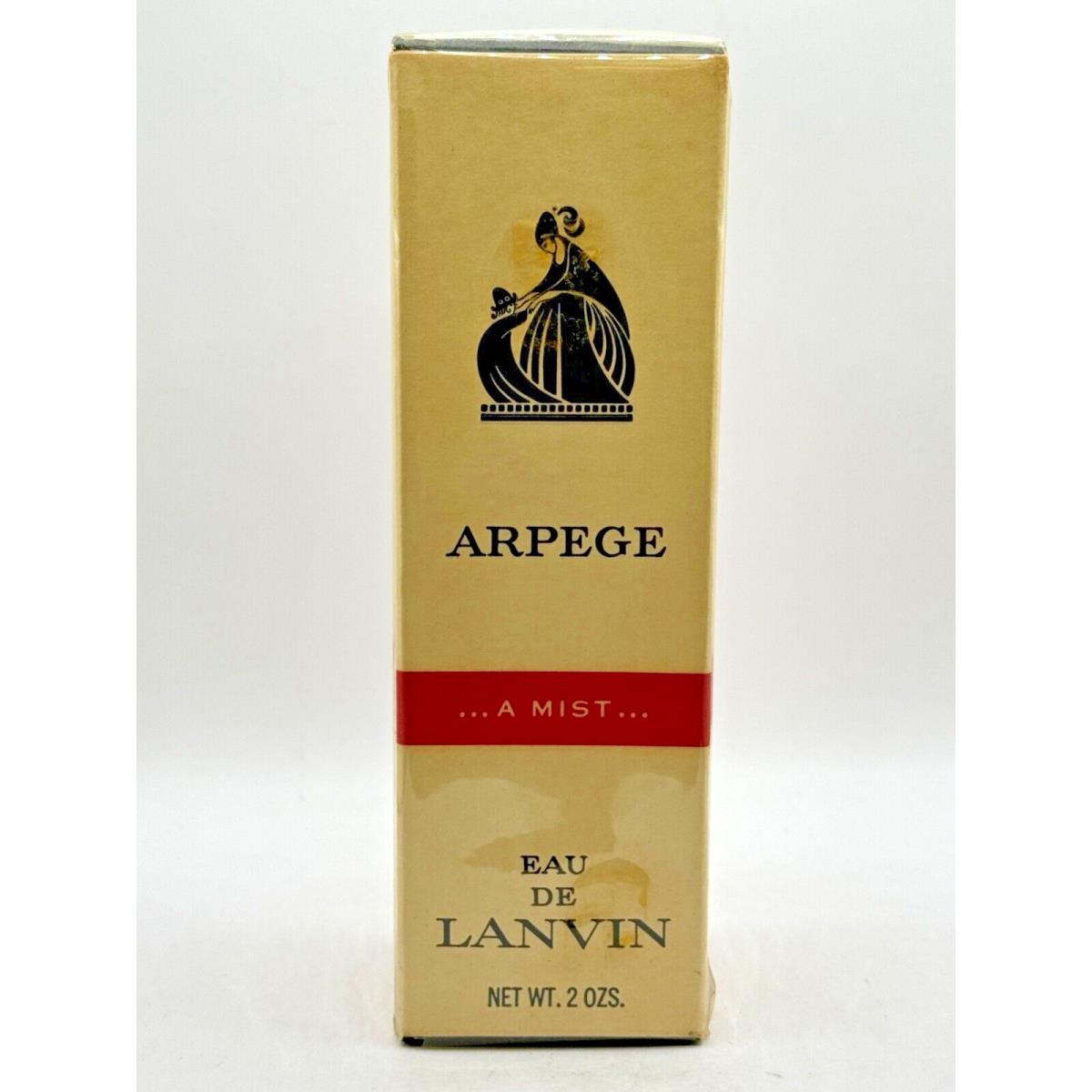 Arpege BY Lanvin 60ML Vintage Fragrance Mist