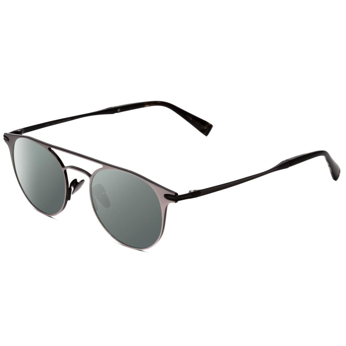 John Varvatos V169 Lady Polarized Sunglasses in Gun Metal Silver 49 mm 4 Options Smoke Grey Polar