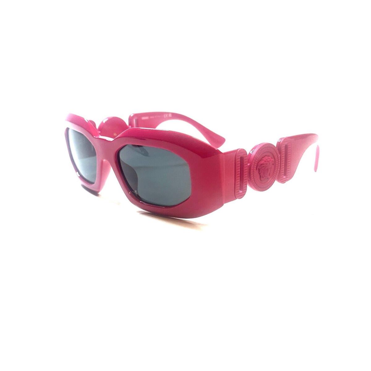 Versace Mod 4425 U 5367/87 Pink Sunglasses Grey Lenses