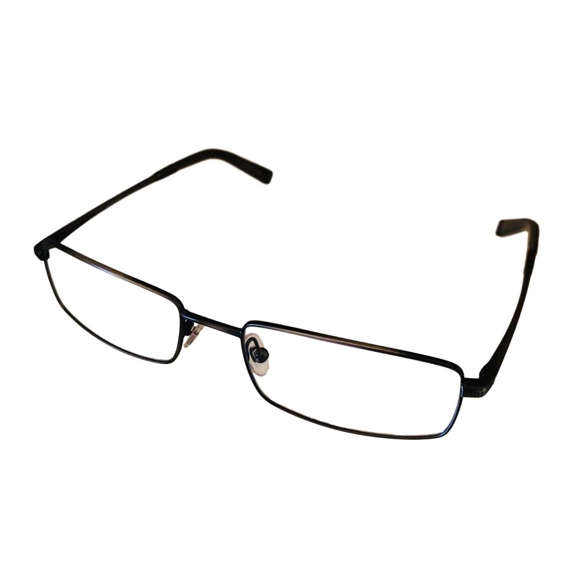 John Varvatos Mens Ophthalmic Eyeglass Rectangle Metal Frame V130 Ant Pewter 54 - Ant Pewter, Frame: Ant Pewter, Lens: Clear dummy