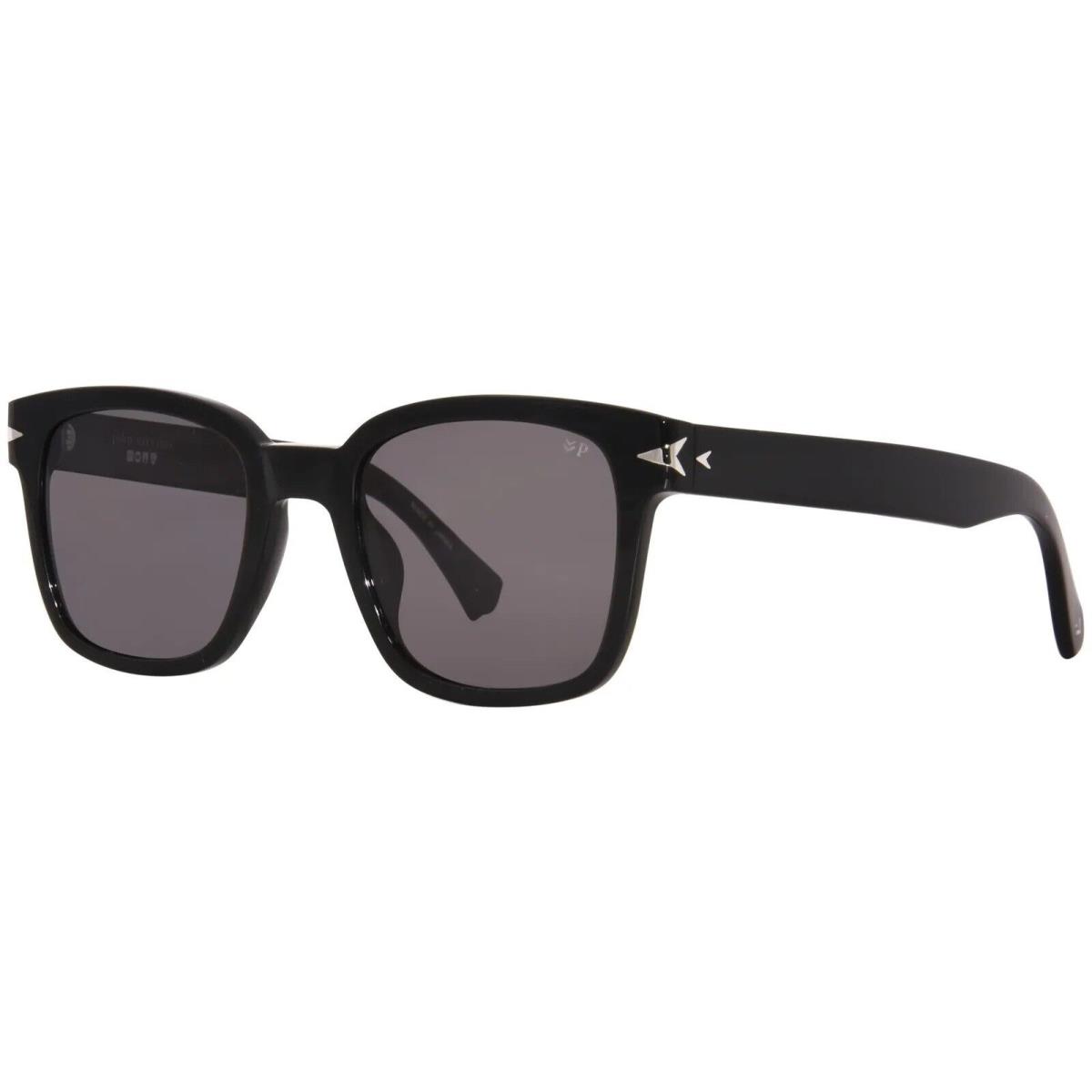 John Varvatos Sunglasses Venice Square SJV564 51mm Black Grey Polarized