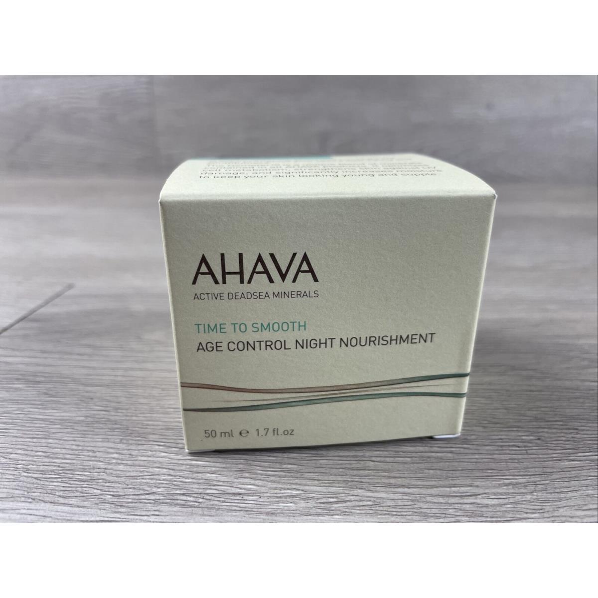 Ahava Time To Smooth Age Control Even Tone Moisturizer 1.7 Fl Oz