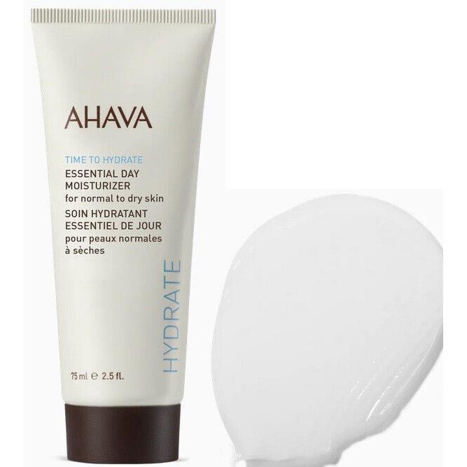 Ahava Essential Day Moisturizer For Normal To Dry Skin 75 ml Full Size