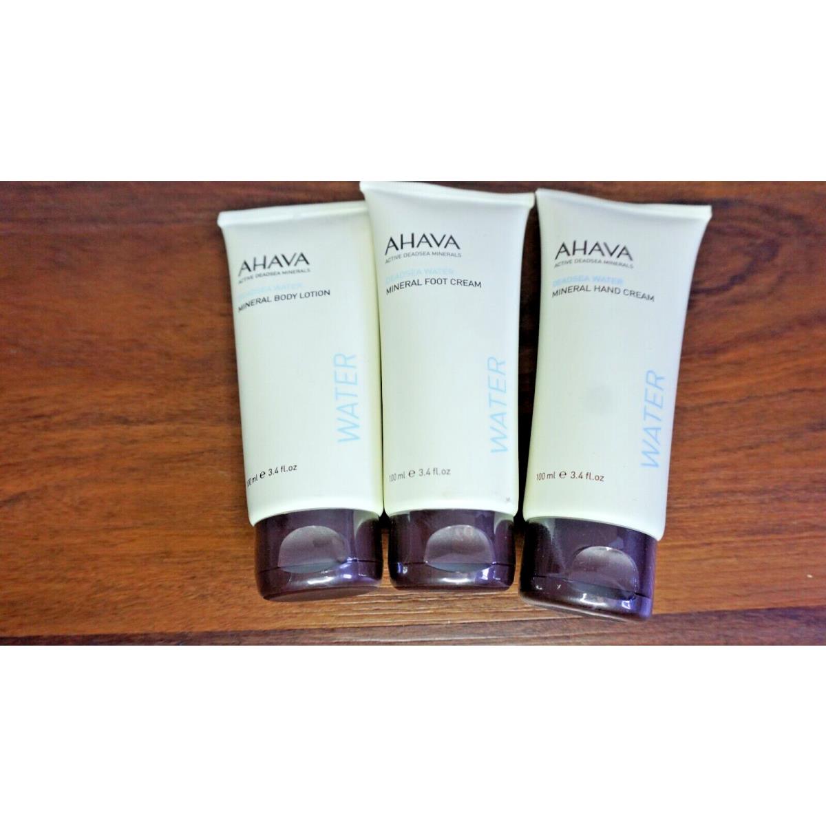 Ahava Deadsea Water Cream Set OF 3