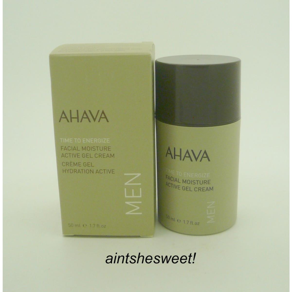 Ahava Time TO Energize Facial Moisture Active Gel Cream 1.7 oz