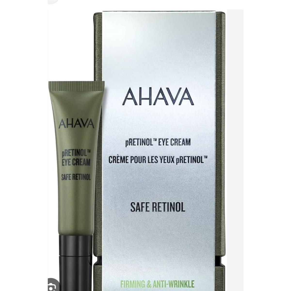 Ahava Safe Pretinol Fine Line Reduction Anti Aging Smooting Eye Cream with Dead