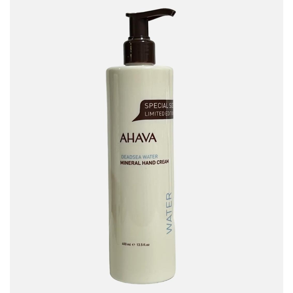 Ahava Deadsea Water Limited Edition Mineral Hand Cream Pump 13.5 OZ