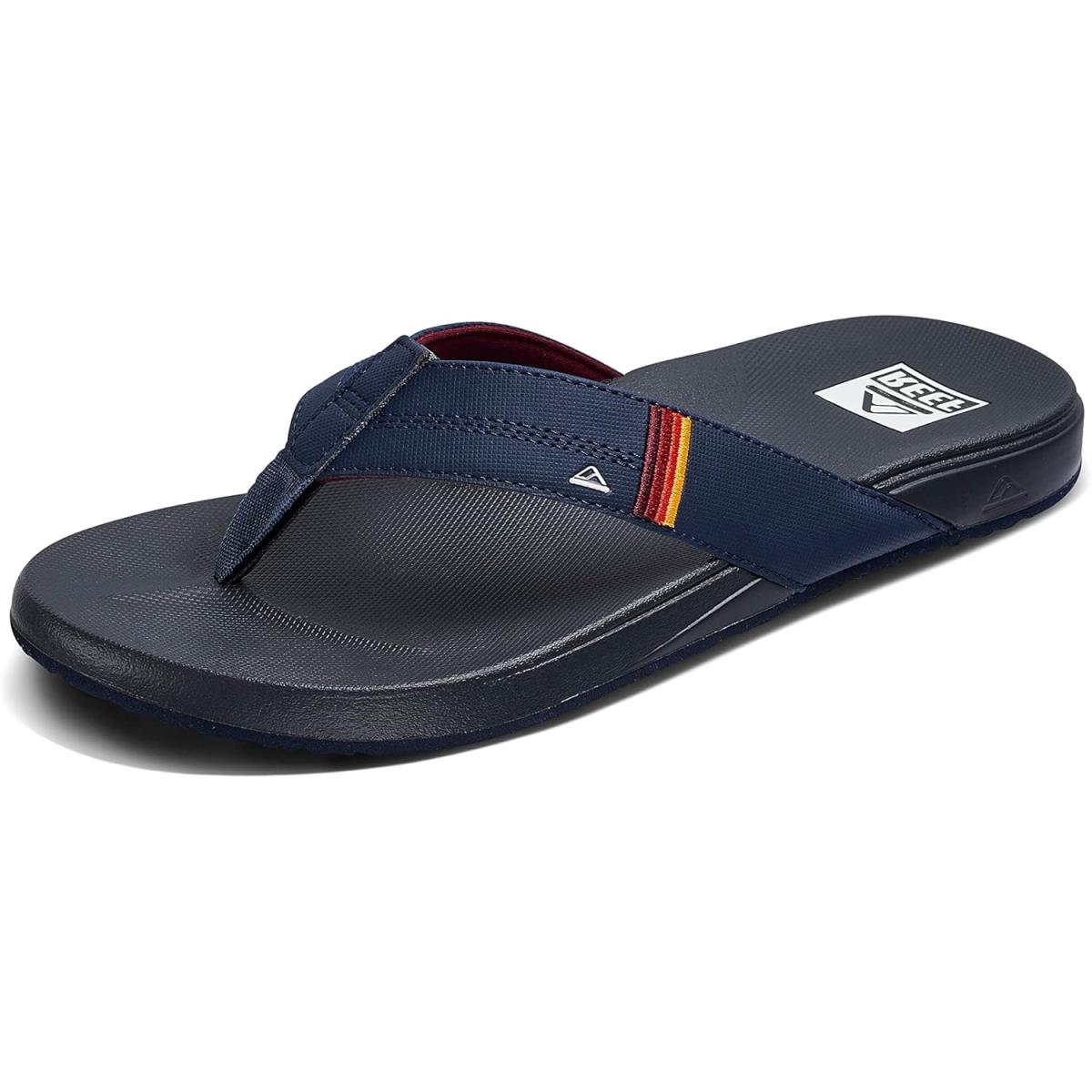 Reef Mens Cushion Phantom Sandals Grey/Ocean Sunset