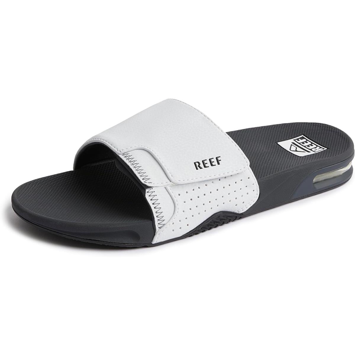 Reef Mens Fanning Slide Grey/White