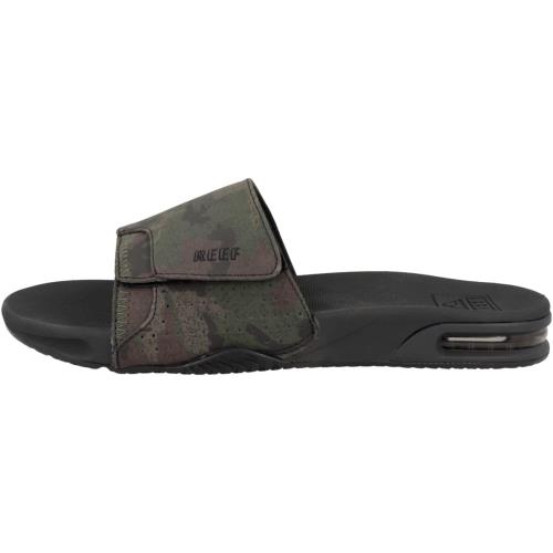 Reef Mens Fanning Slide Olive Camo