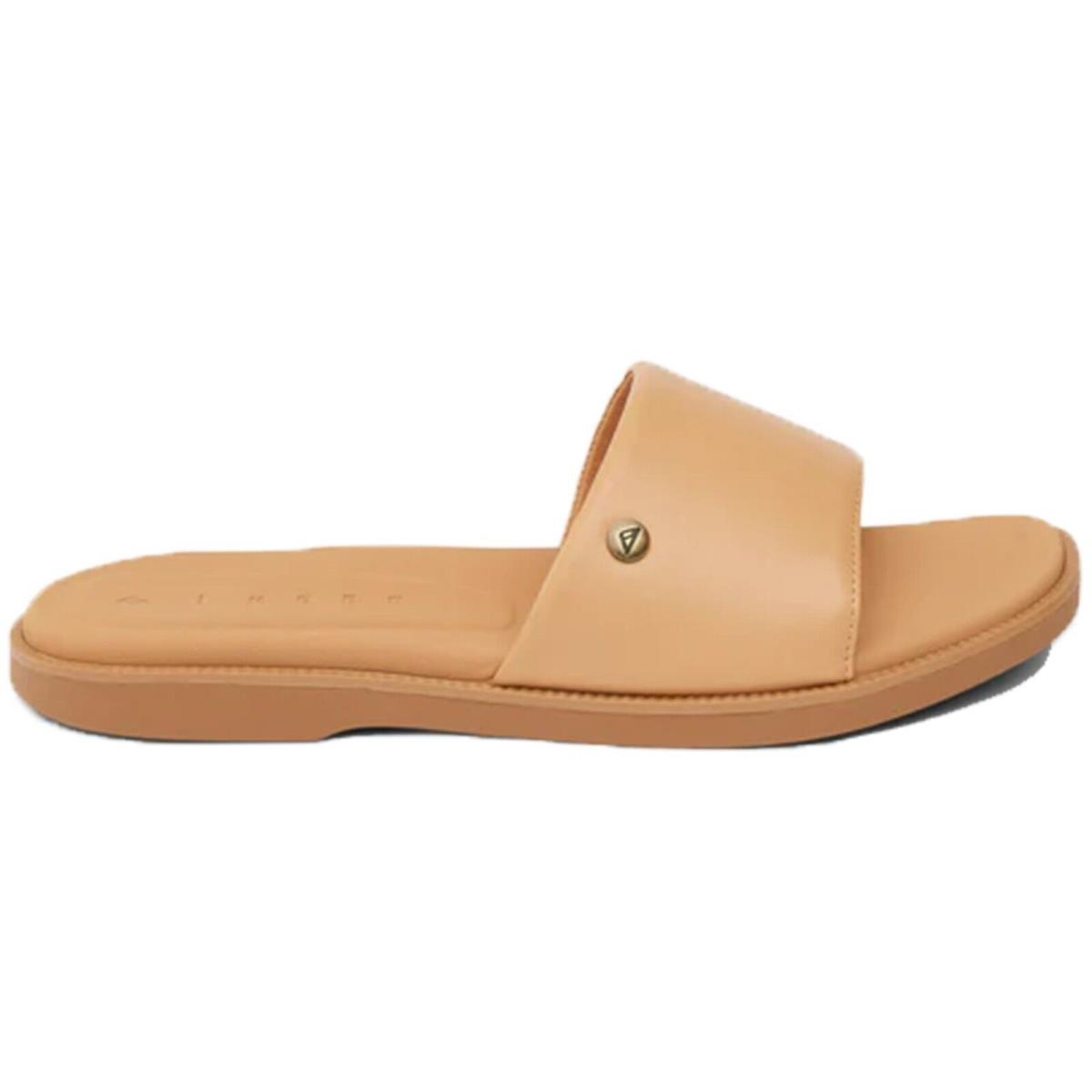 Reef CJ6161 Women`s Sunny Arrianah Natural Lightweight Comfort Flat Slide Sandal