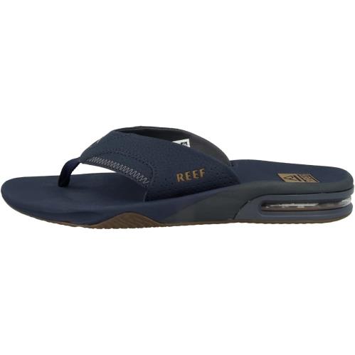 Reef Mens Fanning Sandals Deep Seas