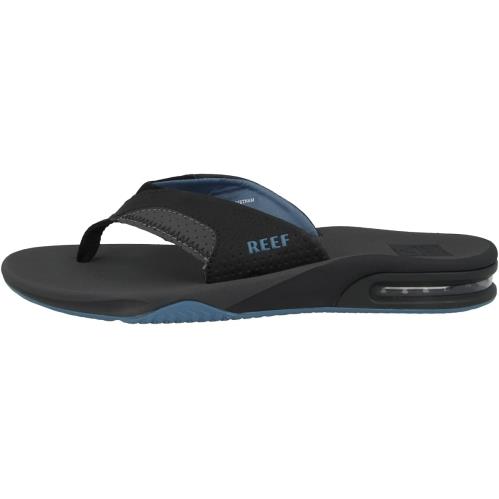 Reef Mens Fanning Sandals Grey/Light Blue