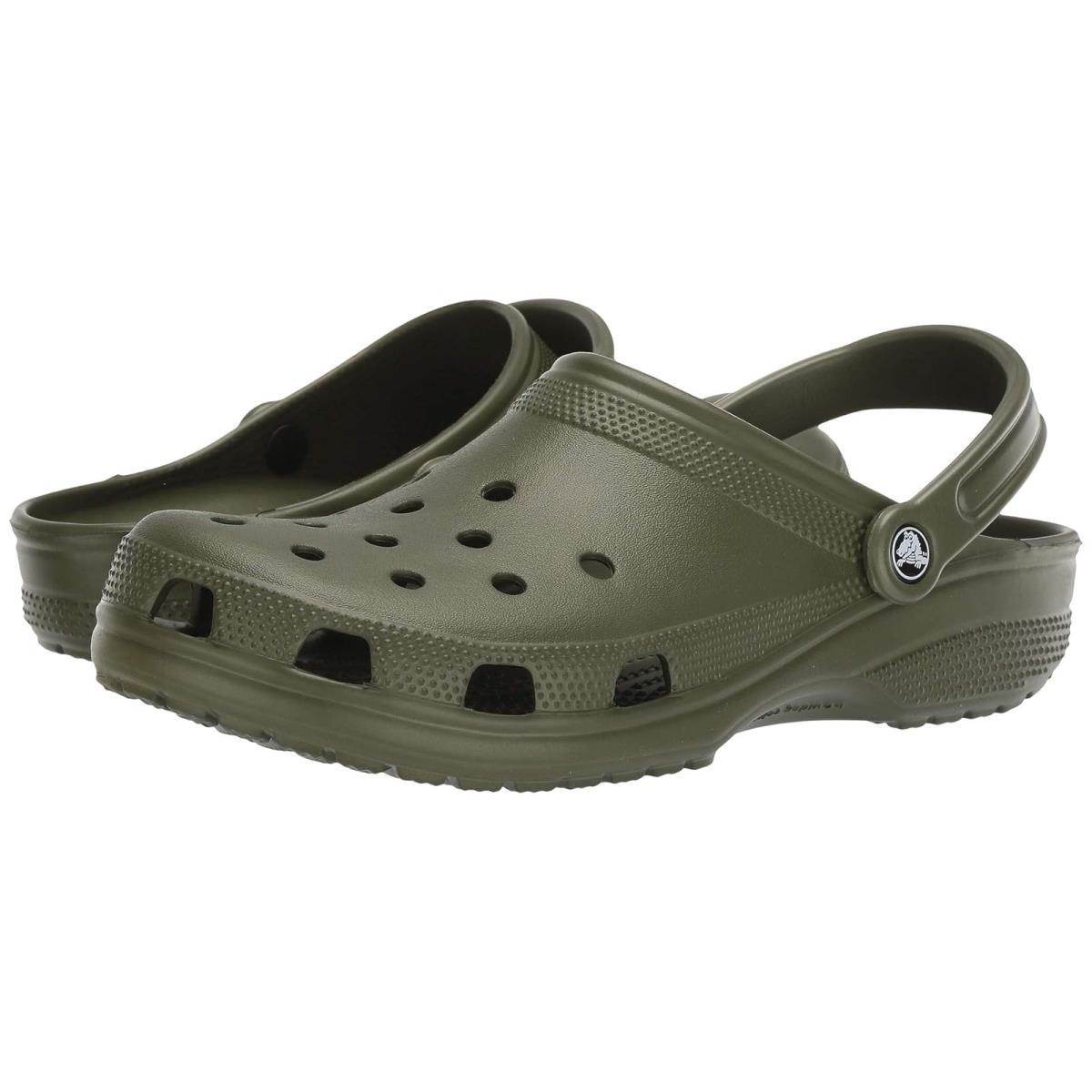 Unisex Clogs Crocs Classic Clog - Army Green