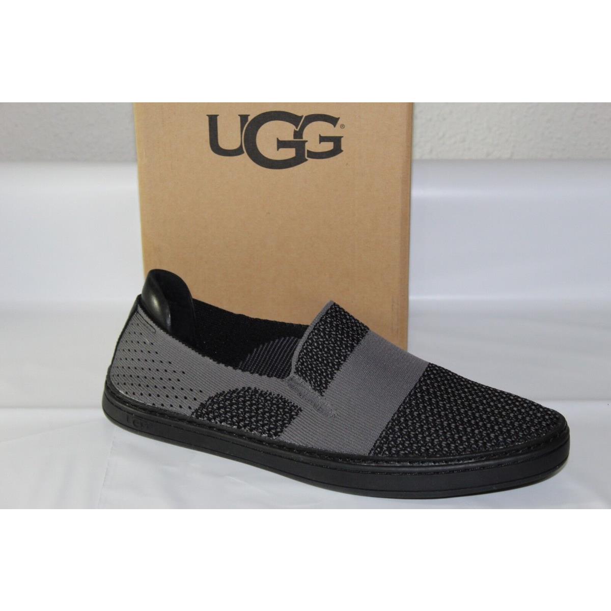 Ugg Sammy Women`s Slip-on Shoes Size 9.5 Black/gray 1098592