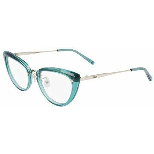 Mcm 2153 442 Petrol Green Eyeglasses 53mm with Mcm Case