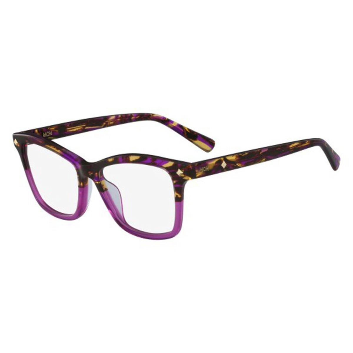 Mcm 2614 236 Havana Violet Eyeglasses 52mm with Mcm Case