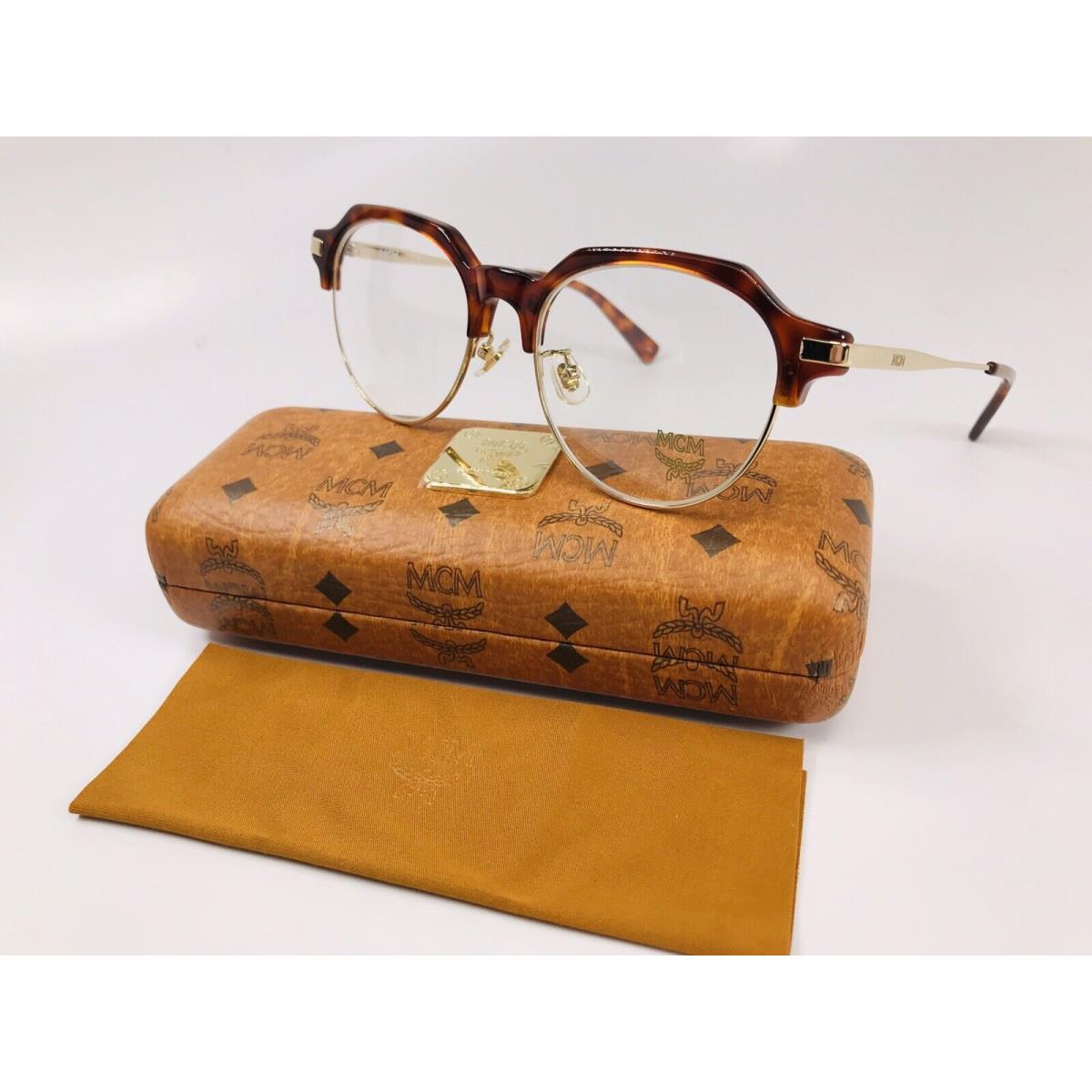 Mcm 2660A 218 Blonde Havana Gold Eyeglasses 52mm with Case Cloth