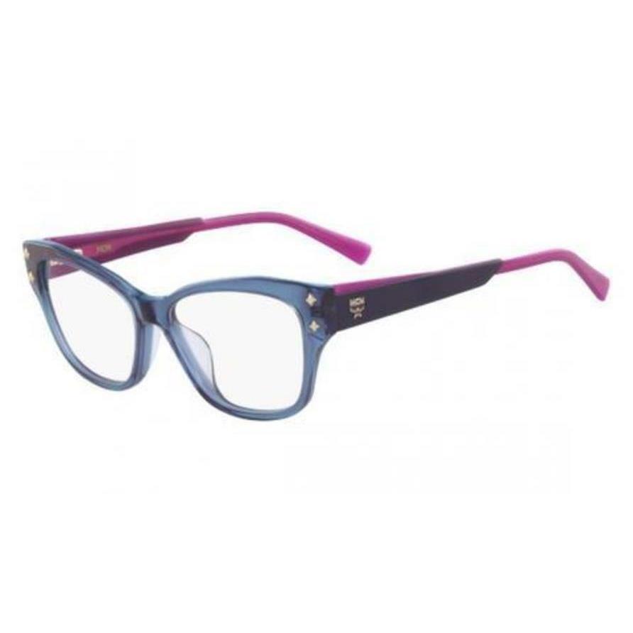 MCM2662 424 Blue Purple Eyeglasses 53mm with Mcm Case