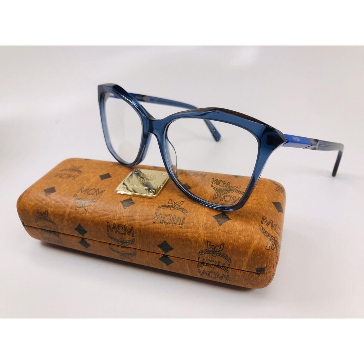 MCM2646 424 Blue Crystal Eyeglasses 54mm with Case Cloth