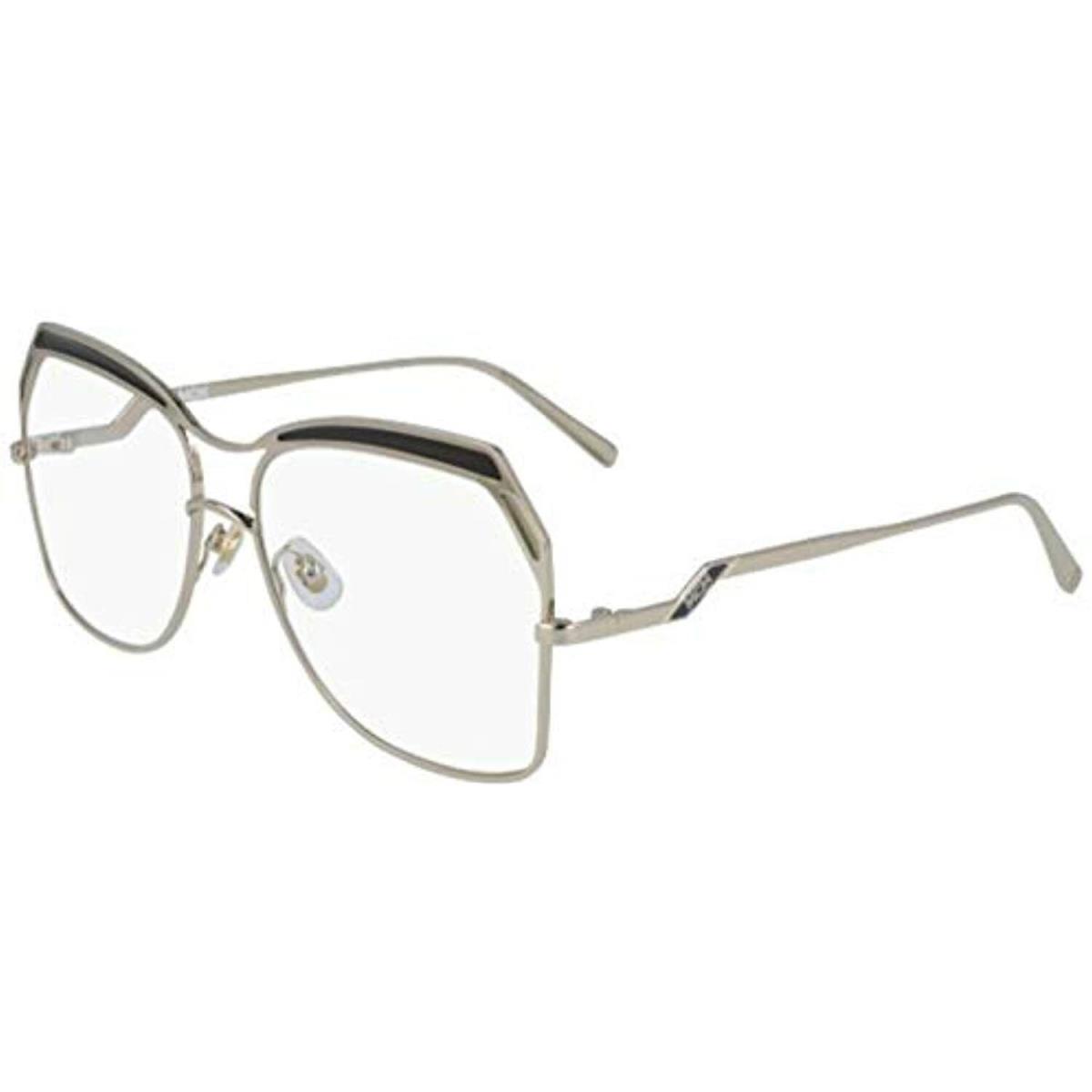 Mcm 2122 738 Shiny Gold Grey Eyeglasses 56mm with Mcm Case