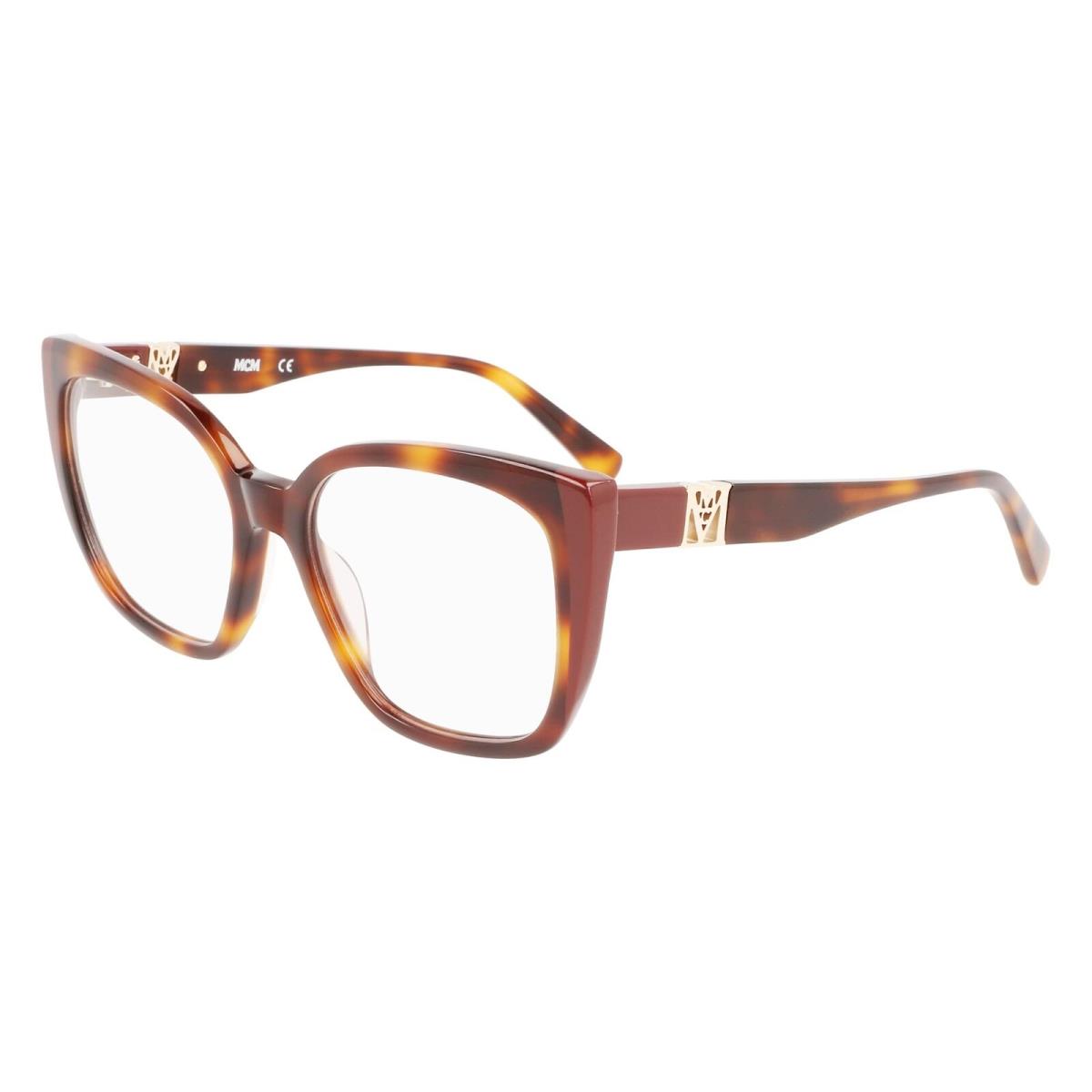 Mcm 2726 234 Tortoise Burgundy Eyeglasses 55mm with Mcm Case