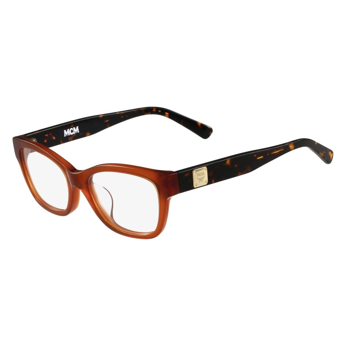 MCM2606A 254 Cognac Havana Eyeglasses 54mm with Mcm Case