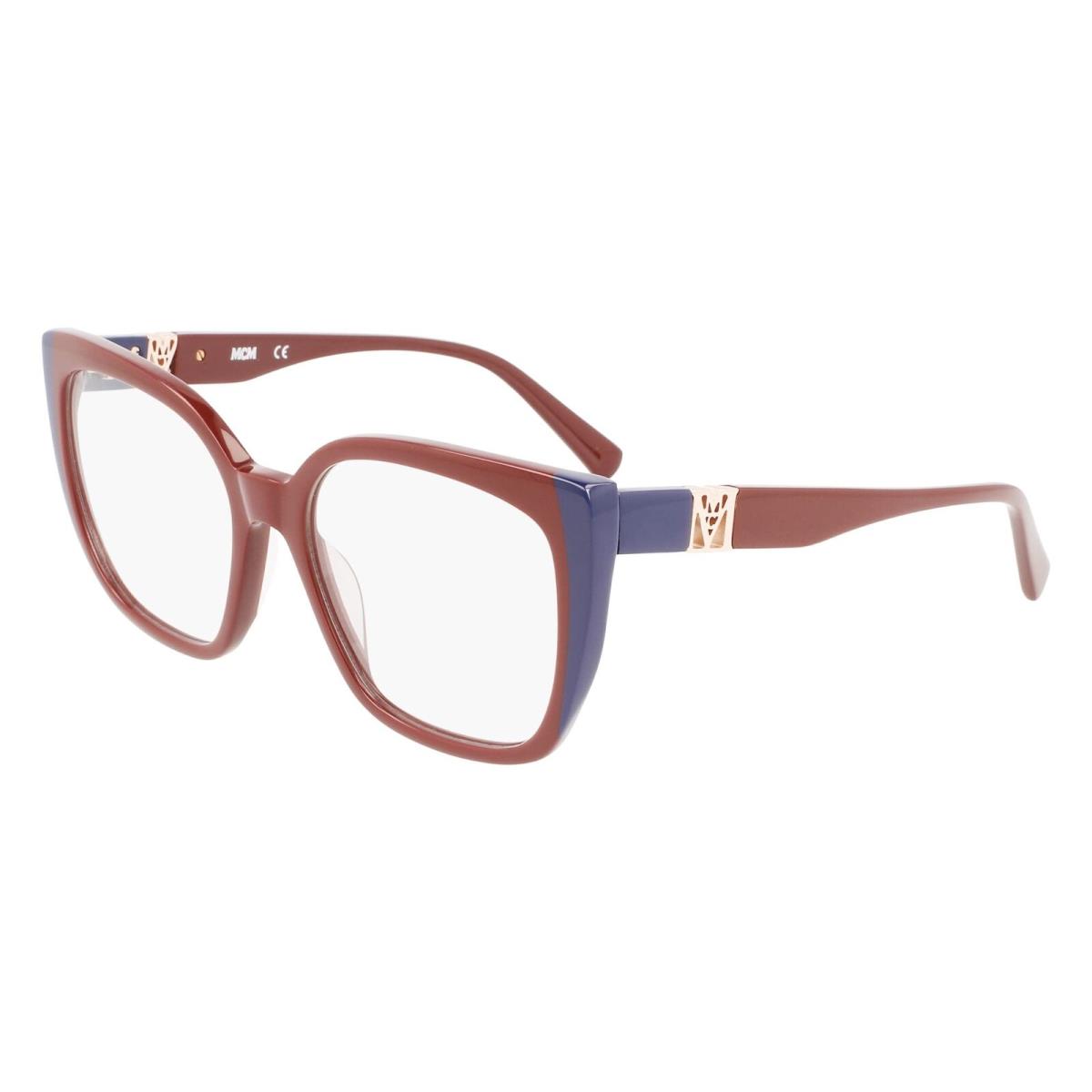 Mcm 2726 607 Burgundy Blue Eyeglasses 55mm with Mcm Case