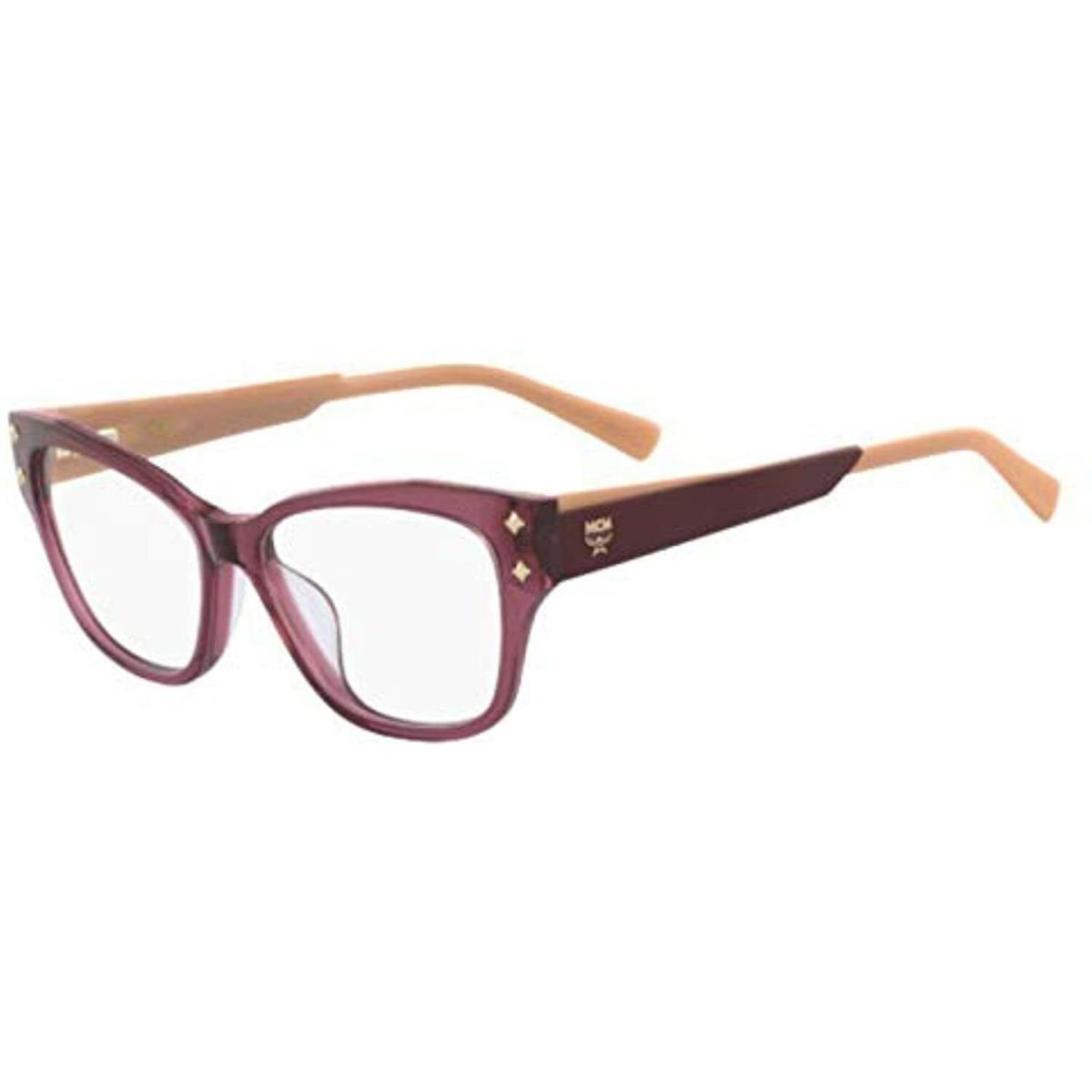 MCM2662 612 Wine Eyeglasses 53mm with Mcm Case