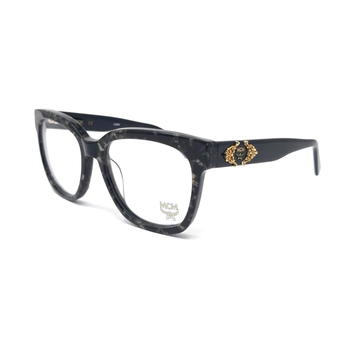 Mcm 2629 007 Black Marble Eyeglasses 53/17/135 with Mcm Case