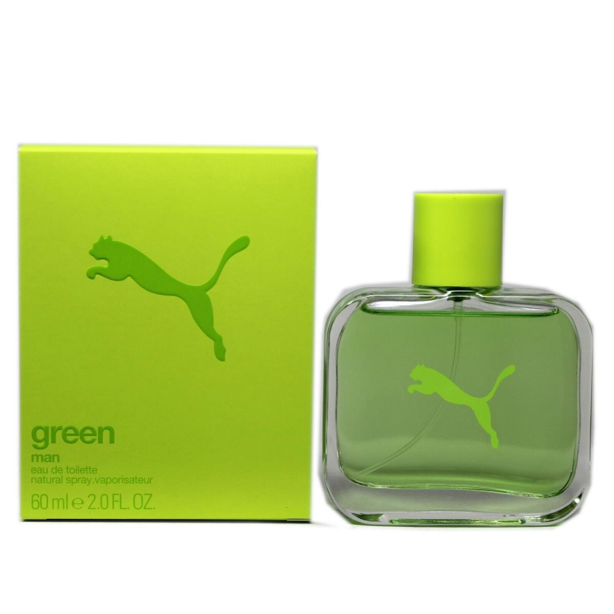 Puma Green Man Eau DE Toilette Natural Spray 60 ML/2 Fl.oz