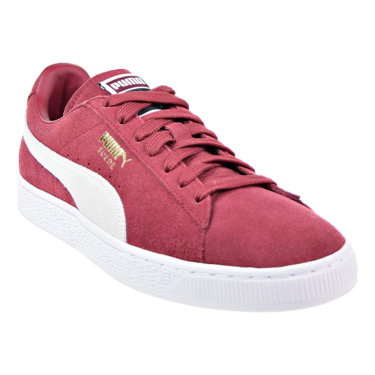 Puma Suede Classic+ Unisex Men Size 8 = Women Size 9.5 Shoes Tibetan Sorbet - TIBETAN RED